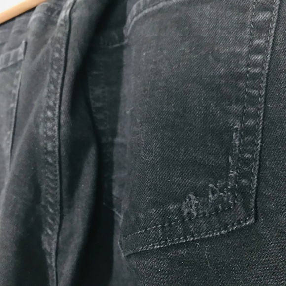 Joe Fresh black denim distressed legging jeans size 30 - Picture 7 of 7